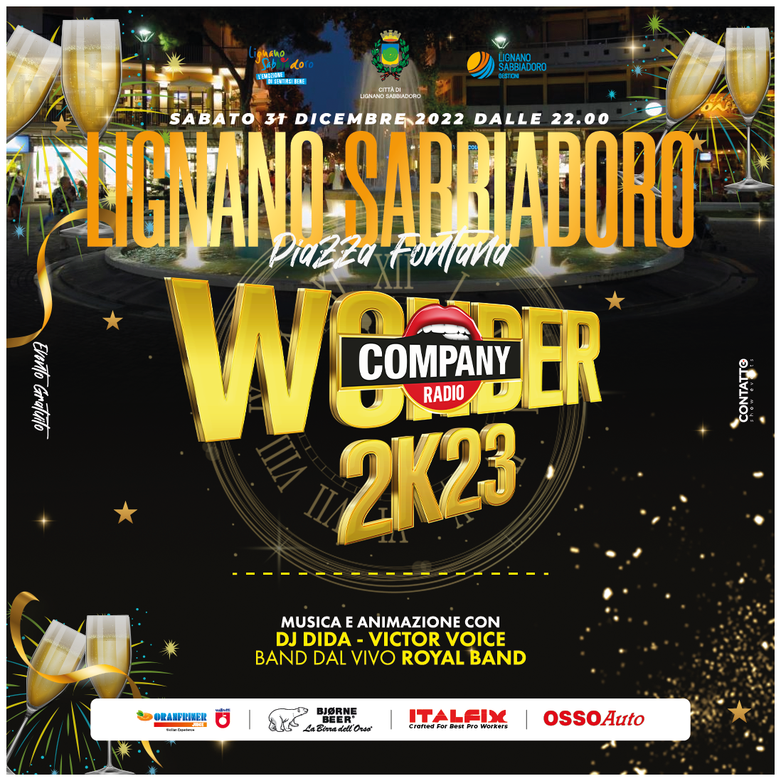 Capodanno in Piazza “Wonder Company 2K23”